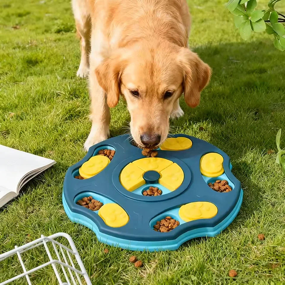 Dog Puzzle Toys Slow Feeder Interactive Brain Increase Puppy IQ Food Dispenser Nonslip Slowly Eating Bowl Pet Cats Dogs Training