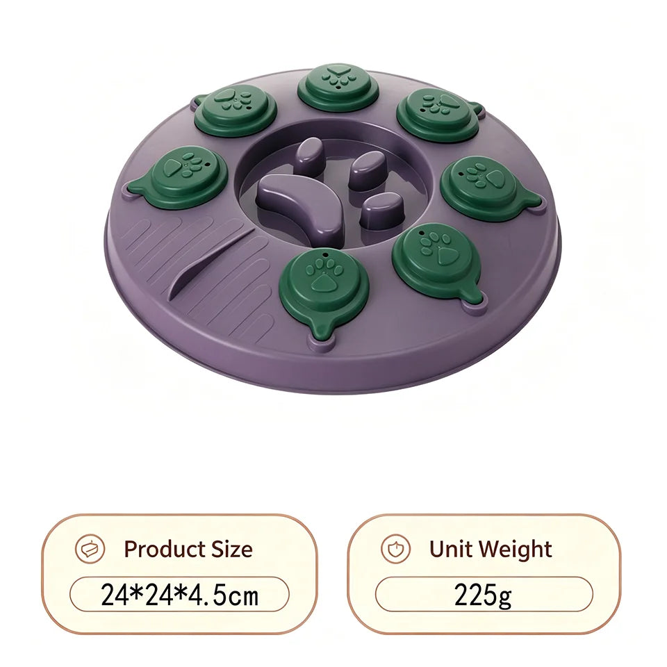 Dog Puzzle Toys Slow Feeder Interactive Brain Increase Puppy IQ Food Dispenser Nonslip Slowly Eating Bowl Pet Cats Dogs Training