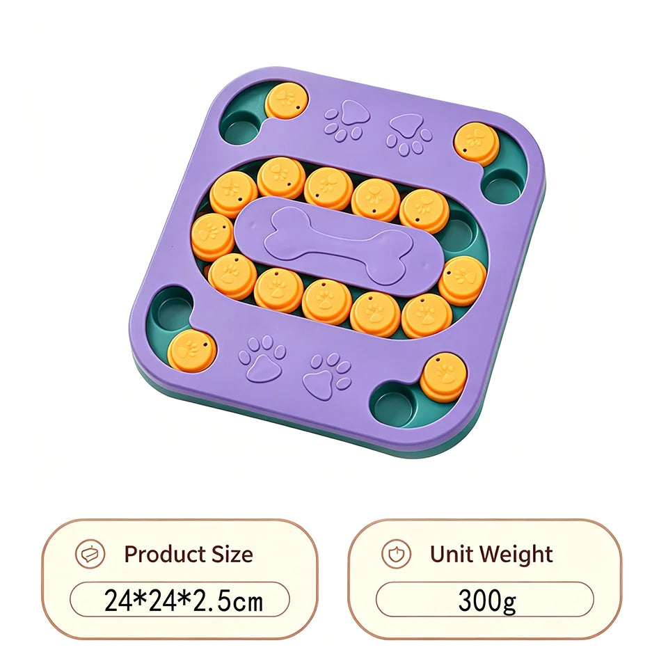 Dog Puzzle Toys Slow Feeder Interactive Brain Increase Puppy IQ Food Dispenser Nonslip Slowly Eating Bowl Pet Cats Dogs Training