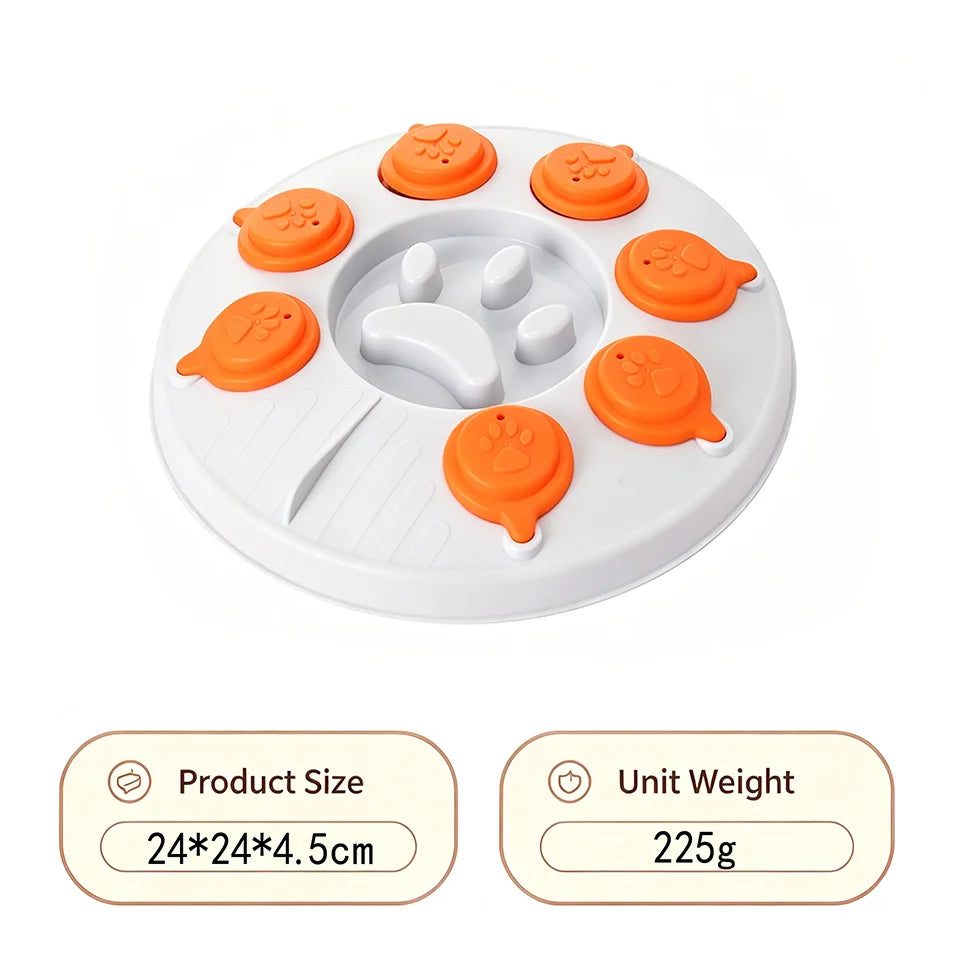 Dog Puzzle Toys Slow Feeder Interactive Brain Increase Puppy IQ Food Dispenser Nonslip Slowly Eating Bowl Pet Cats Dogs Training
