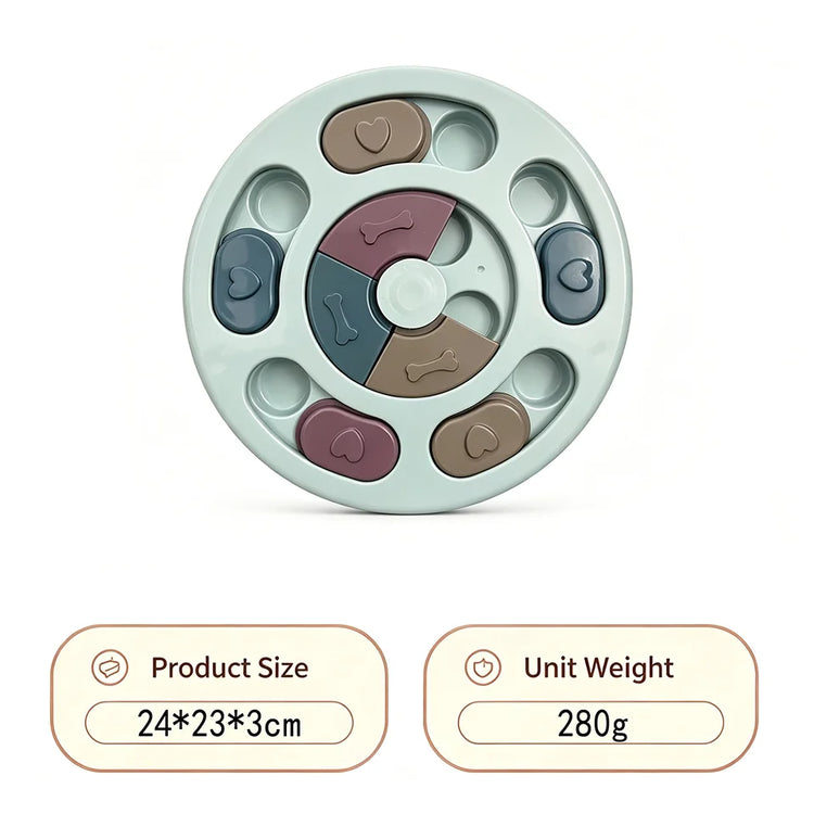 Dog Puzzle Toys Slow Feeder Interactive Brain Increase Puppy IQ Food Dispenser Nonslip Slowly Eating Bowl Pet Cats Dogs Training