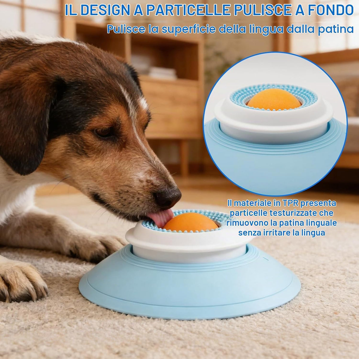 Lick Mate per Cani,Cane Slow Feeder Lick Bowl