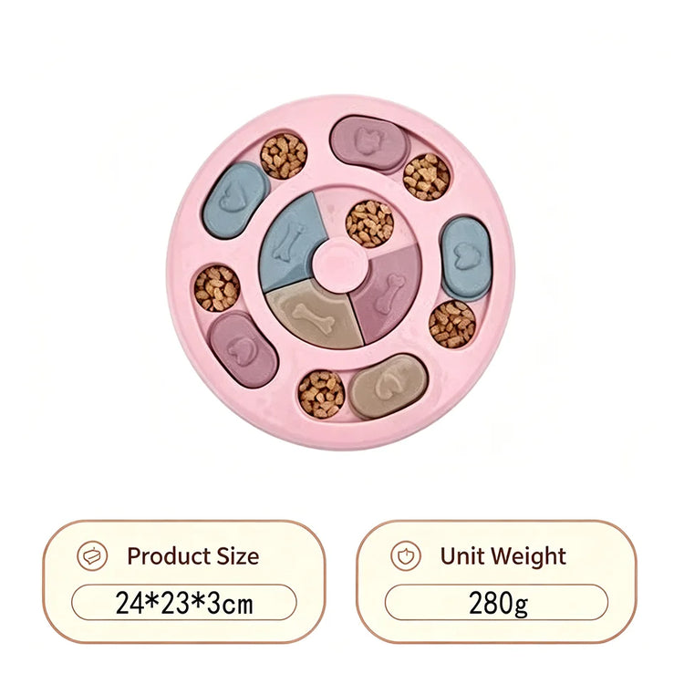 Dog Puzzle Toys Slow Feeder Interactive Brain Increase Puppy IQ Food Dispenser Nonslip Slowly Eating Bowl Pet Cats Dogs Training