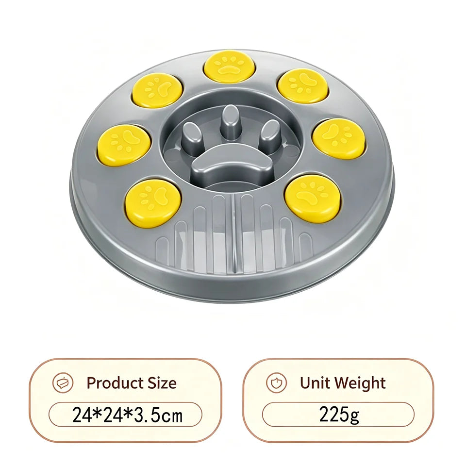 Dog Puzzle Toys Slow Feeder Interactive Brain Increase Puppy IQ Food Dispenser Nonslip Slowly Eating Bowl Pet Cats Dogs Training