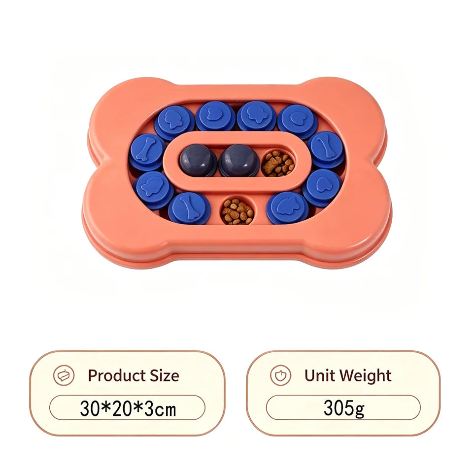 Dog Puzzle Toys Slow Feeder Interactive Brain Increase Puppy IQ Food Dispenser Nonslip Slowly Eating Bowl Pet Cats Dogs Training