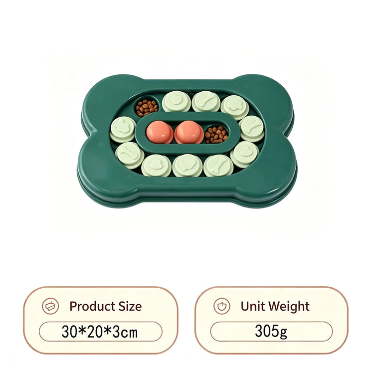 Dog Puzzle Toys Slow Feeder Interactive Brain Increase Puppy IQ Food Dispenser Nonslip Slowly Eating Bowl Pet Cats Dogs Training