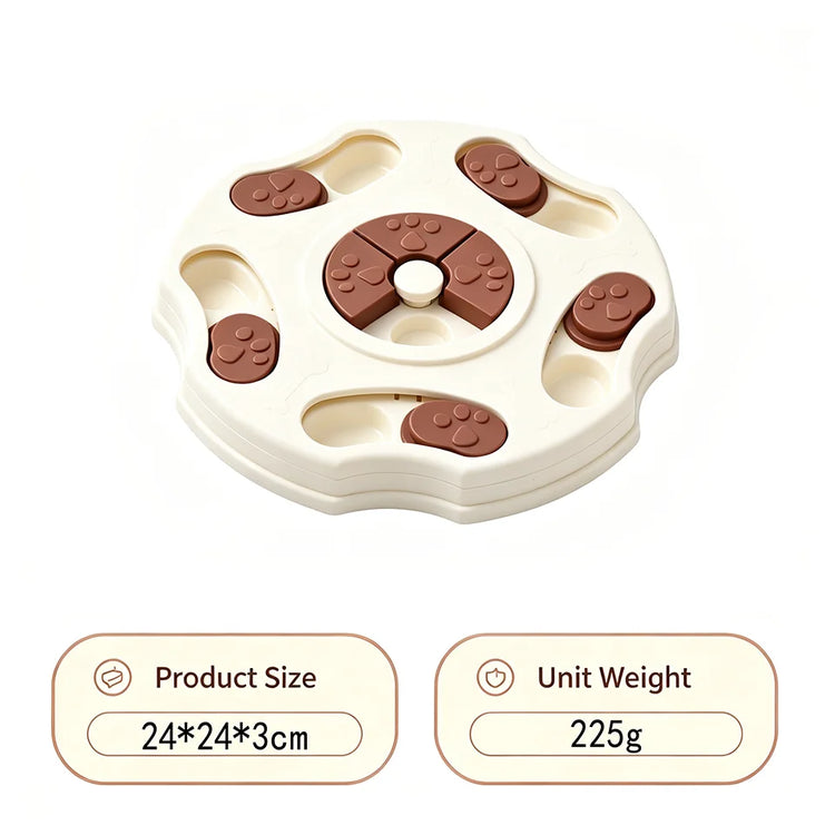 Dog Puzzle Toys Slow Feeder Interactive Brain Increase Puppy IQ Food Dispenser Nonslip Slowly Eating Bowl Pet Cats Dogs Training