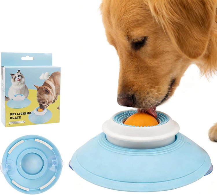 Lick Mate per Cani,Cane Slow Feeder Lick Bowl