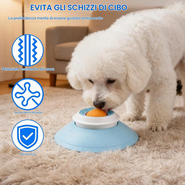 Lick Mate per Cani,Cane Slow Feeder Lick Bowl