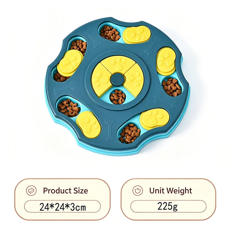 Dog Puzzle Toys Slow Feeder Interactive Brain Increase Puppy IQ Food Dispenser Nonslip Slowly Eating Bowl Pet Cats Dogs Training