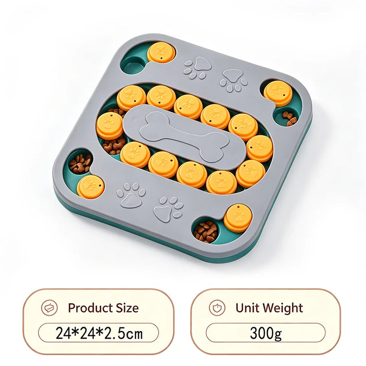 Dog Puzzle Toys Slow Feeder Interactive Brain Increase Puppy IQ Food Dispenser Nonslip Slowly Eating Bowl Pet Cats Dogs Training