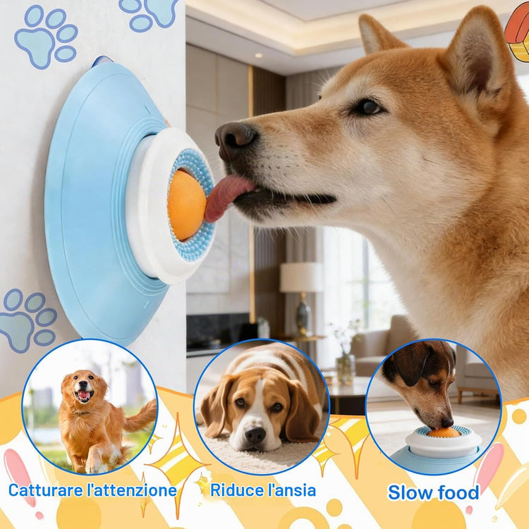 Lick Mate per Cani,Cane Slow Feeder Lick Bowl